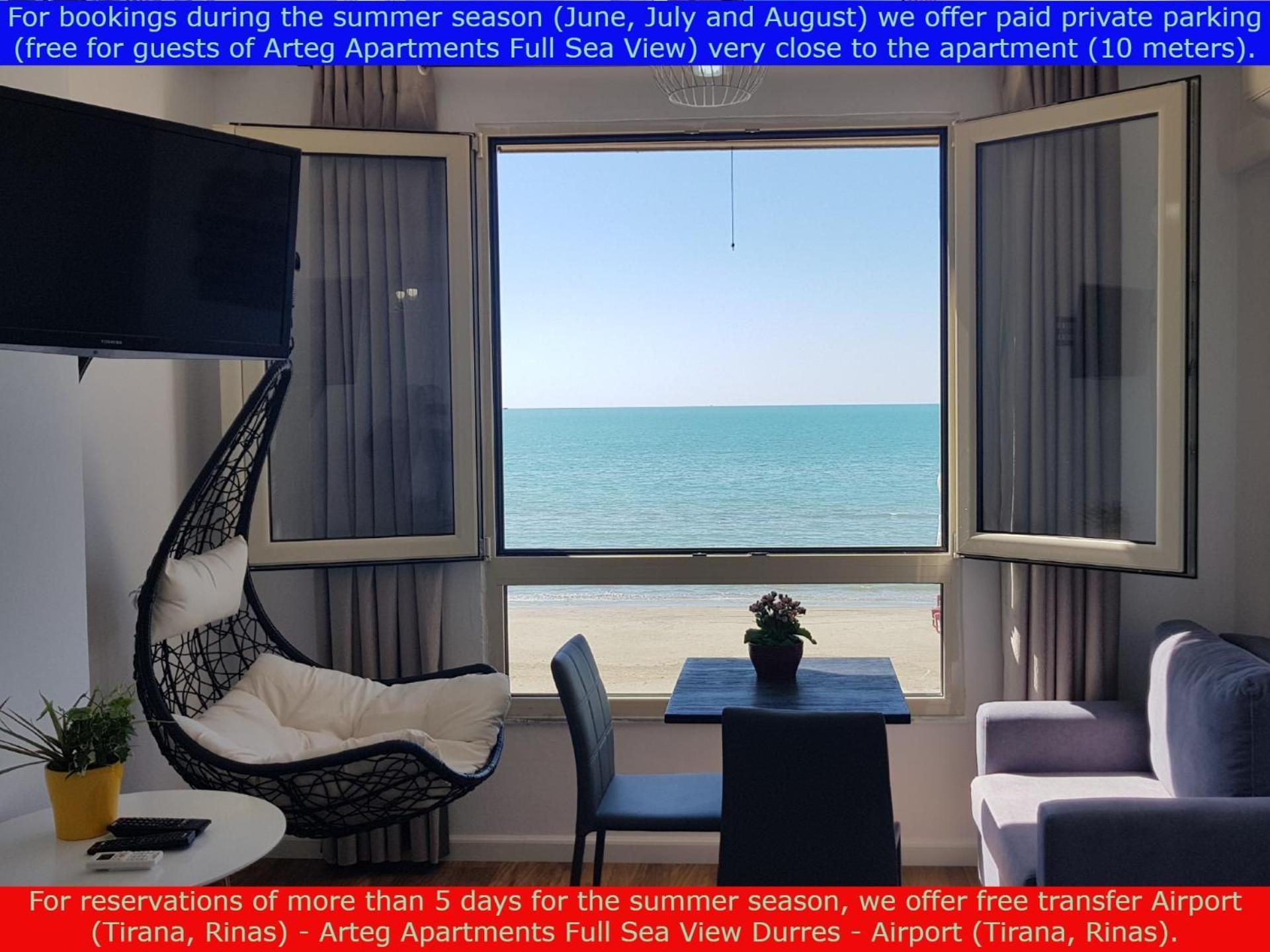 Arteg Apartments - Full Sea View Дуррес Экстерьер фото